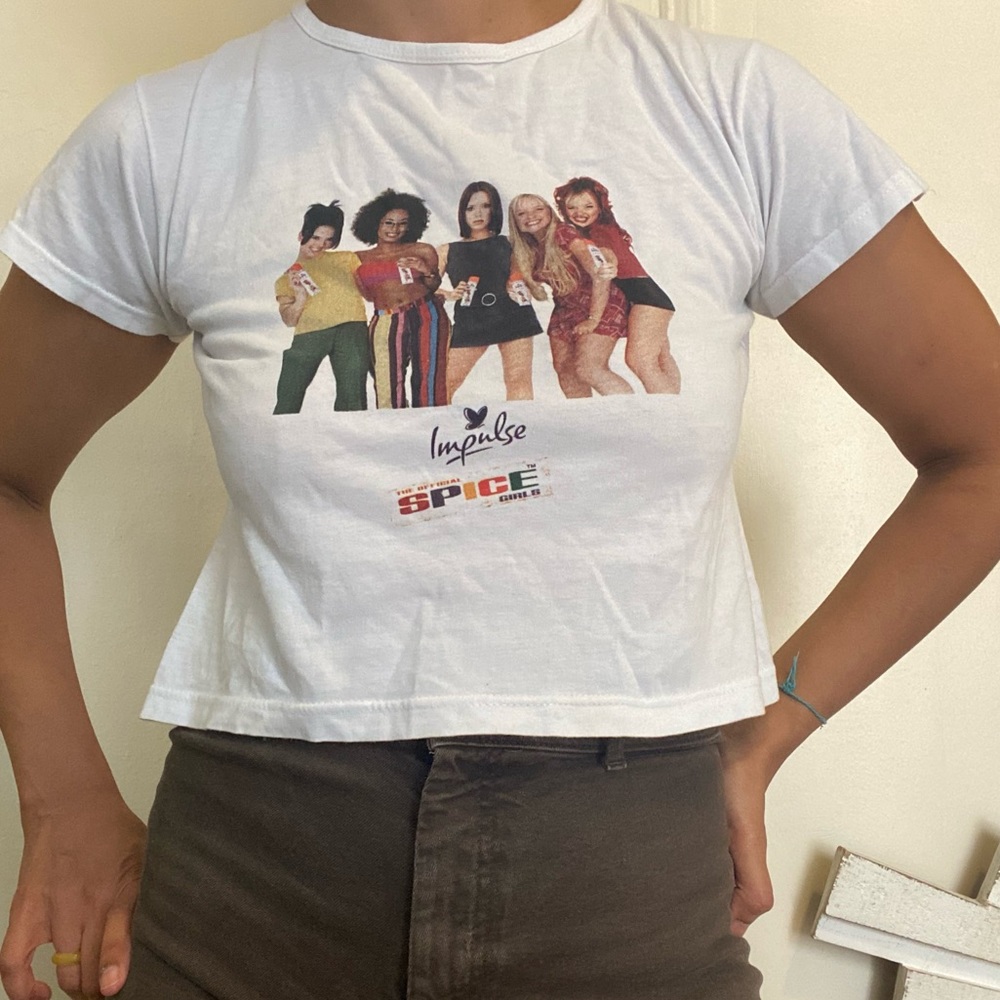 Vintage Spice Girls Cotton T shirt - Picture 2 of 5